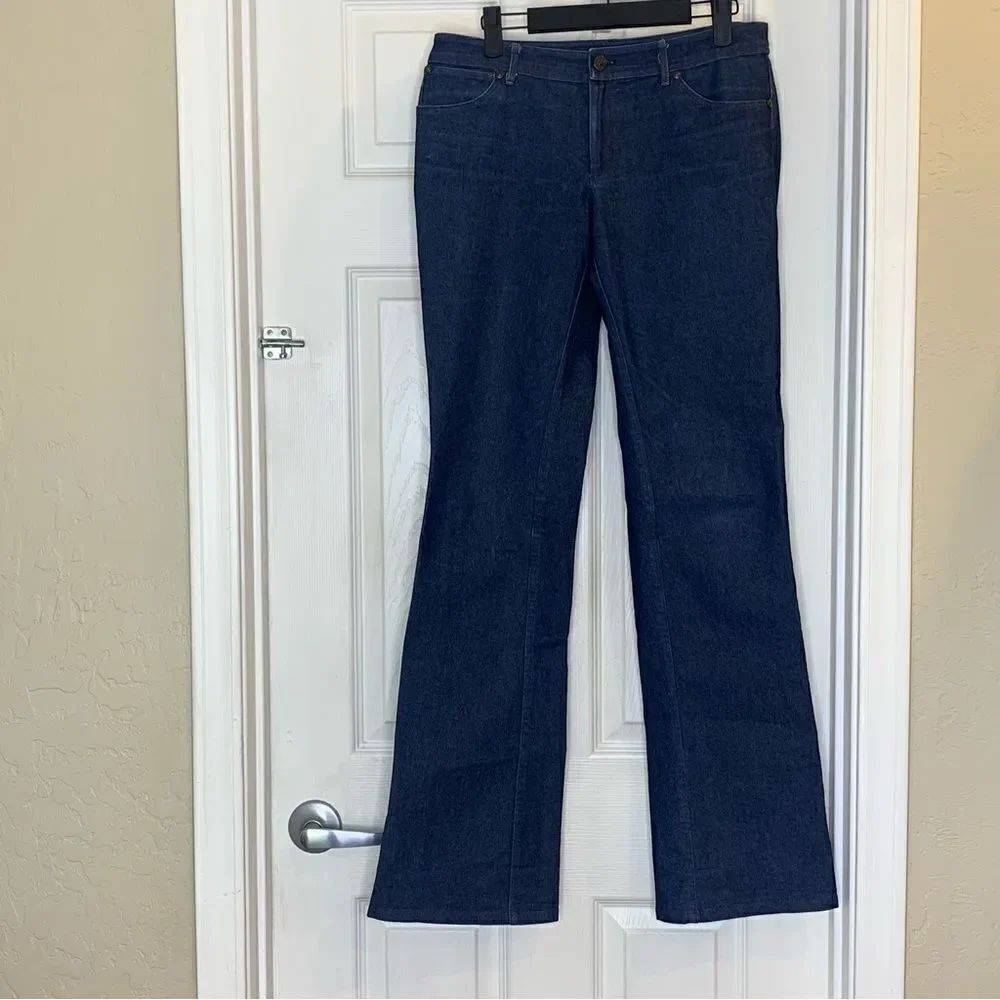 Betsey Johnson Bootcut Back Pocket Bling Jeans Size 6